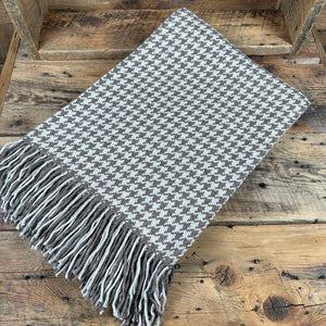 Alpaca and Silk Throw