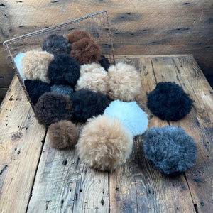 Alpaca Pom Poms