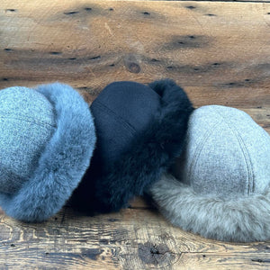 Alpaca Fabric Fur Hat
