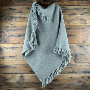 Hand-Woven Poncho