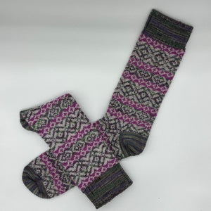 Jacquard Print Socks