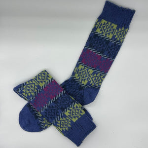 Jacquard Print Socks