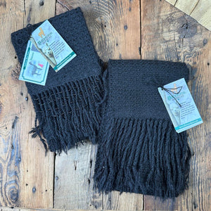 Woven Scarves with Beading