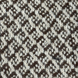 Hand-Woven Scarves in Shades of Brown