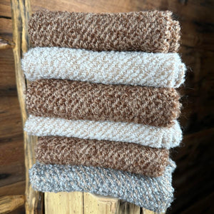 Hand-Woven Scarves - Boucle