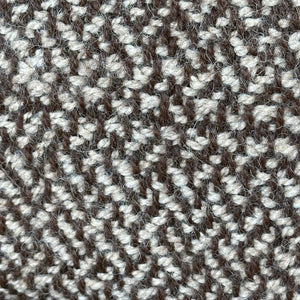 Hand-Woven Scarves in Shades of Brown