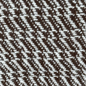 Hand-Woven Scarves in Shades of Brown