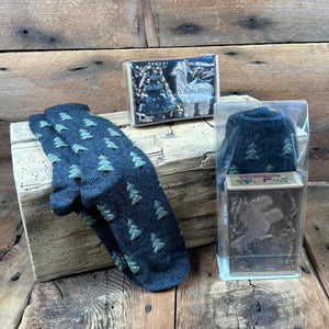 Christmas Tree Socks and Soap