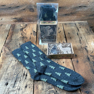 Christmas Tree Socks and Soap