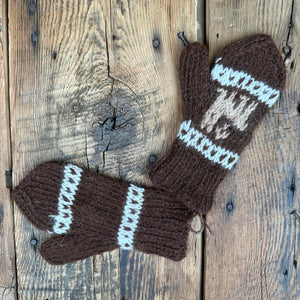 Rustic Toddler & Children's Mittens