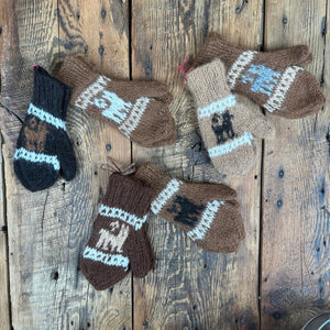 Rustic Toddler & Children's Mittens