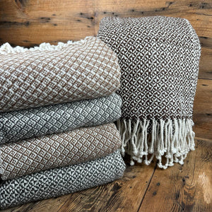 Hand-Woven Throw - Oversized