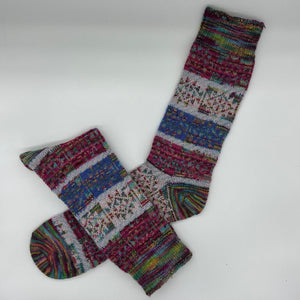 Jacquard Print Socks