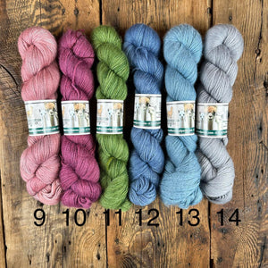 Fine-Weight Yarn - Hand-Dyed Colourful