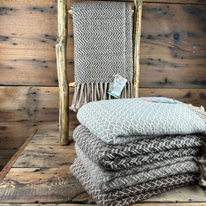 Hand-Woven Throw
