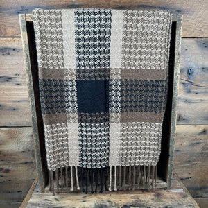 Hand-Knit Throw