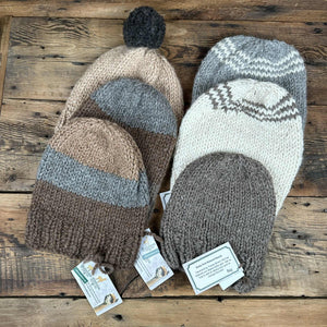 Bulky-Knit Slouch Hats