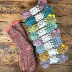 Full-Length Terry Socks - Hand-Dyed