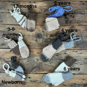 Baby and Children's Mittens by Marcella