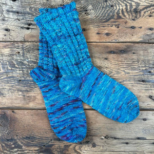 Hand-Knit Ladies' Socks - Our Alpacas by Ellen