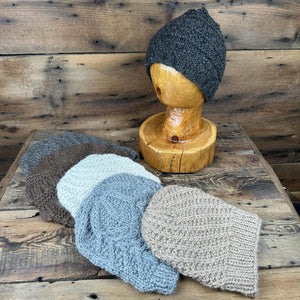 Cozy Hand-Knit Pattern Hats By Marcella