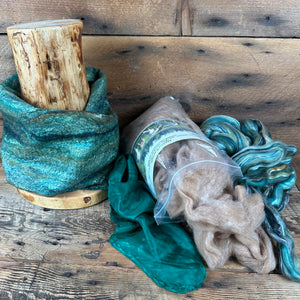 Nuno Felted Cowl by Shannon