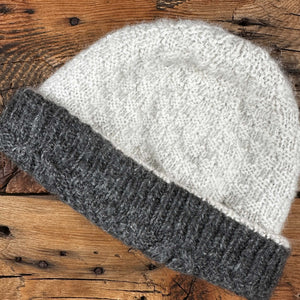 Fulled Double-Knit Alpaca Hat