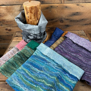 Nuno Felted Cowl by Shannon