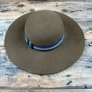 Felted Wide-Brim Hat