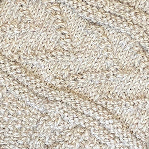 Textured Solid Hand-Knit Ladies' Socks - Our Alpacas by Marcella