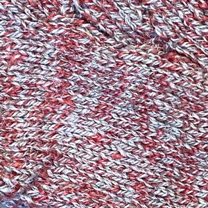 Detailed Patterned Hand-Knit Ladies' Socks - by Marcella