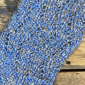 Detailed Patterned Hand-Knit Ladies' Socks - by Marcella