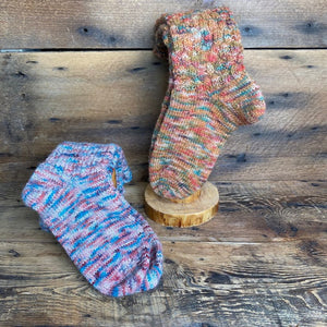 Hand-Knit Ladies' Socks - Our Alpacas by Ellen