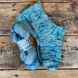 Hand-Knit Ladies' Socks - Our Alpacas by Ellen