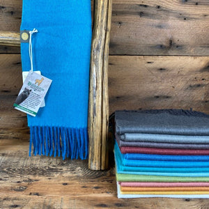 100% Alpaca Woven Scarf