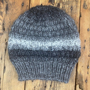 Chunky Lopi Slouch Hat - Natural Colours