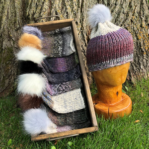 Beachcomber Beanie with Removable Vegan Pom Pom - Dyed