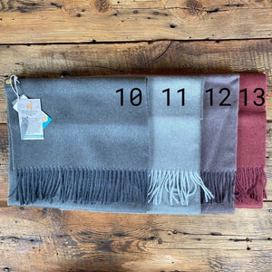 100% Alpaca Woven Scarf