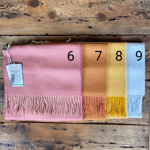 100% Alpaca Woven Scarf