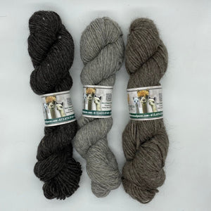 Medium-Weight Farming Co-op Yarn - Natural Colours