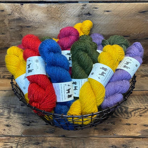 Medium-Weight Fair Trade Yarn - Dyed