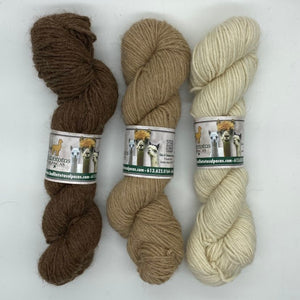 Medium-Weight Farming Co-op Yarn - Natural Colours