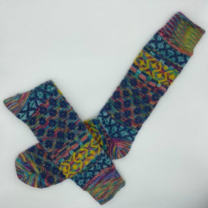 Jacquard Print Socks