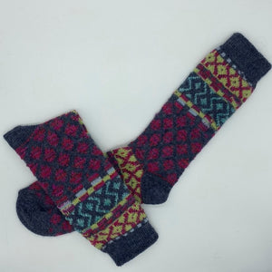 Jacquard Print Socks