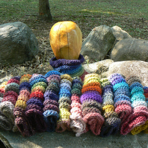 Ebb and Flow Cowl - Hand-Dyed Variegated