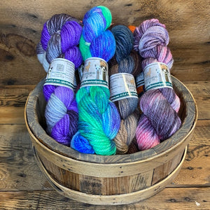 Bulky-Weight Hand-Dyed Yarn
