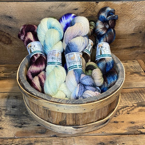 Medium-Weight Hand-Dyed Yarn