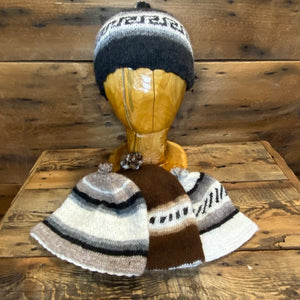 Peruvian Double-Knit Reversible Brimless Hats