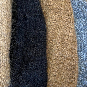 Peruvian Double-Knit Reversible Ear Flap Hats