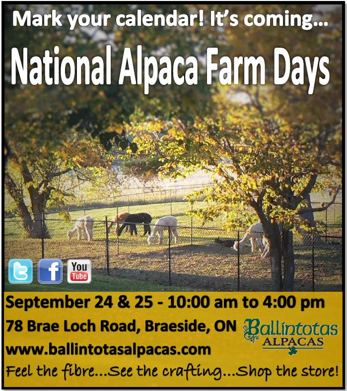 National Alpaca Farm Days | 2016/09/24-2016/09/25